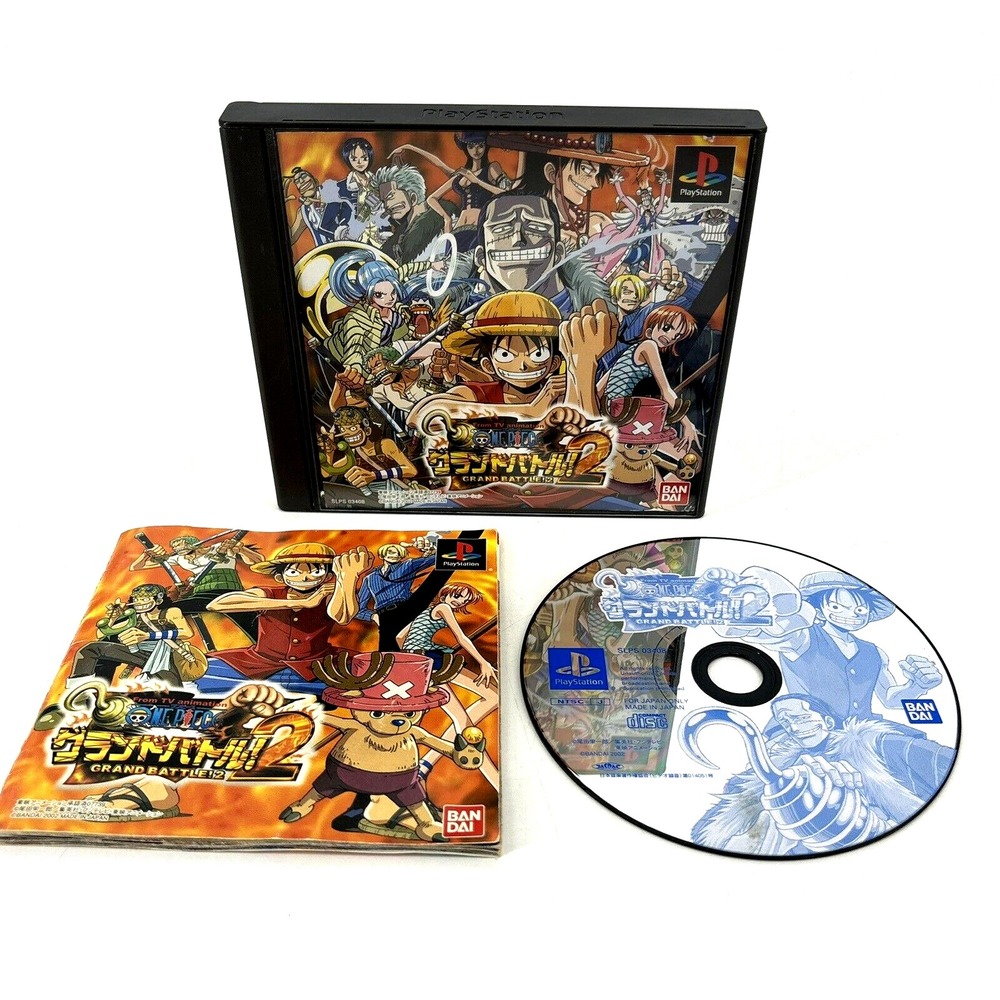 One Piece Grand Battle 2 w Manual PS1 PS PlayStation 1‎ Japan Import US Seller